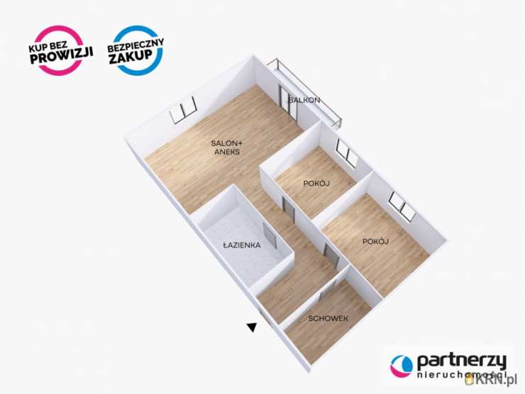 Mieszkanie  na sprzedaż, 3 pokojowe, Gdańsk, Ujeścisko-Łostowice/Łostowice, ul. 