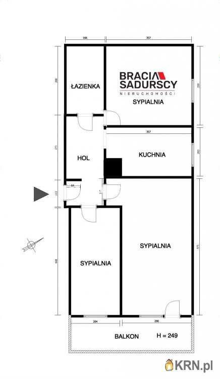 Kraków, Krowodrza, ul. Rolnicza, Mieszkanie  na sprzedaż, 3 pokojowe