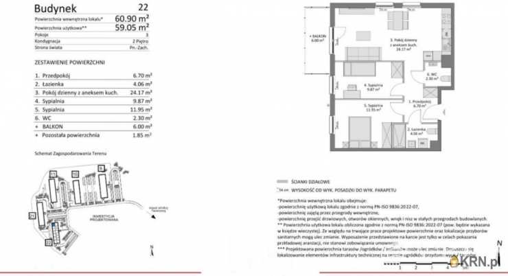 Mieszkanie  na sprzedaż, 3 pokojowe, Gdańsk, Chełm/Orunia Górna, ul. Pastelowa