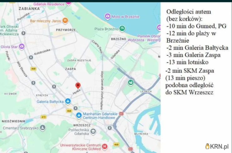 Gdańsk, Zaspa-Młyniec, ul. ul. Stanisława Skarżyńskiego, Mieszkanie  na sprzedaż, 5 pokojowe