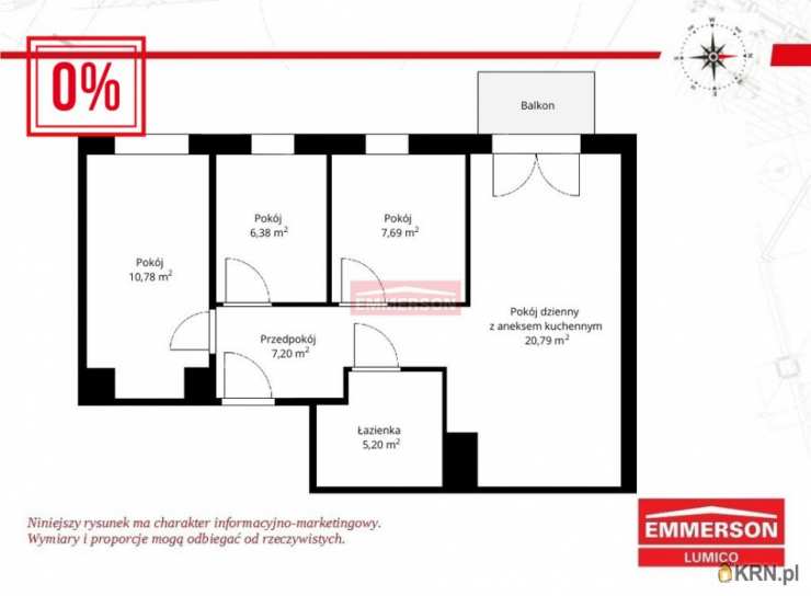 Mieszkanie  na sprzedaż, Kraków, Podgórze/Płaszów, ul. , 4 pokojowe