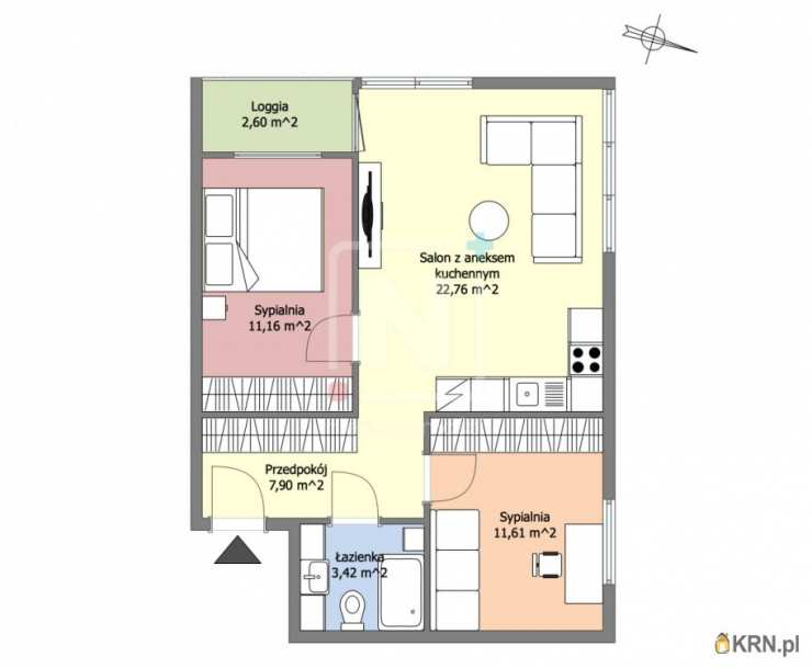 Mieszkanie  na sprzedaż, Warszawa, Praga Północ/Pelcowizna, ul. A. Kotsisa, 3 pokojowe