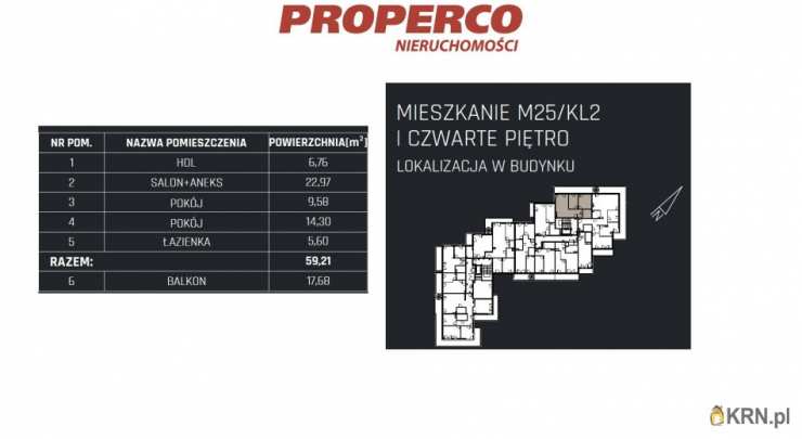 3 pokojowe, Mieszkanie  na sprzedaż, Jędrzejów, ul. 