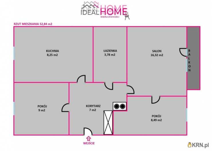  Ideal Home Nieruchomości , Mieszkanie  na sprzedaż, Nowa Sarzyna, ul. 