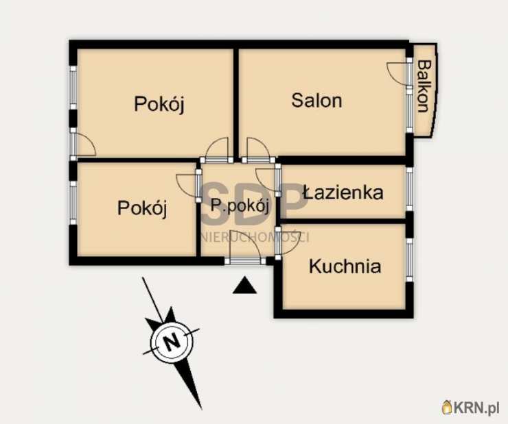 3 pokojowe, Mieszkanie  na sprzedaż, Wrocław, Fabryczna/Leśnica, ul. Owczarska