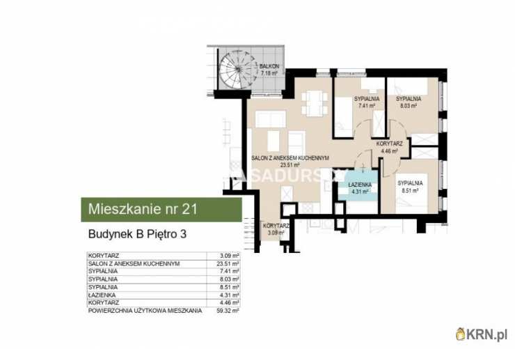 Kraków, Wzgórza Krzesławickie, ul. Kantorowicka, Mieszkanie  na sprzedaż, 4 pokojowe