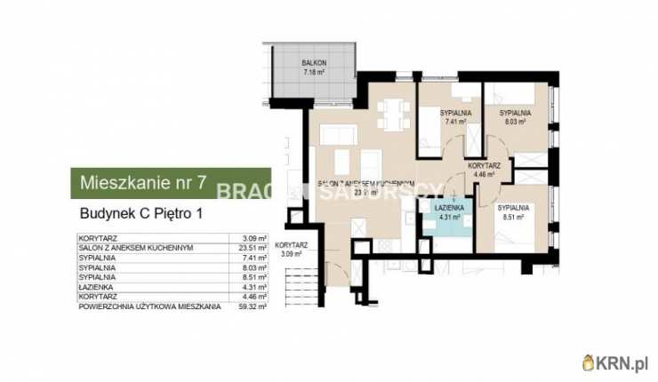 Kraków, Wzgórza Krzesławickie, ul. Kantorowicka, Mieszkanie  na sprzedaż, 4 pokojowe