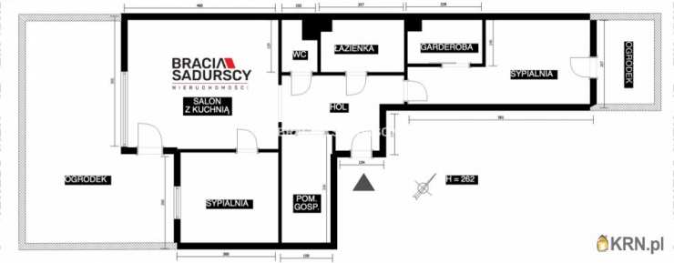 Mieszkanie  na sprzedaż, 3 pokojowe, Kraków, Dębniki/Ruczaj, ul. dr. J. Piltza