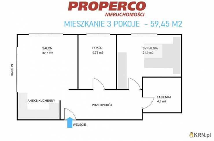 Kielce, ul. , 3 pokojowe, Mieszkanie  na sprzedaż
