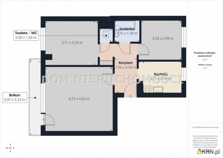 Olsztyn, Pieczewo, ul. S. Żurawskiego, Mieszkanie  na sprzedaż, 3 pokojowe
