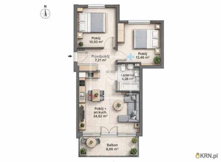 Warszawa, Włochy/Salomea, ul. Jutrzenki, Mieszkanie  na sprzedaż, 3 pokojowe