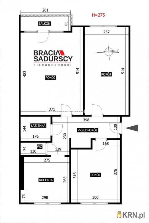 Mieszkanie  na sprzedaż, 3 pokojowe, Kraków, Bronowice, ul. A. Staszczyka