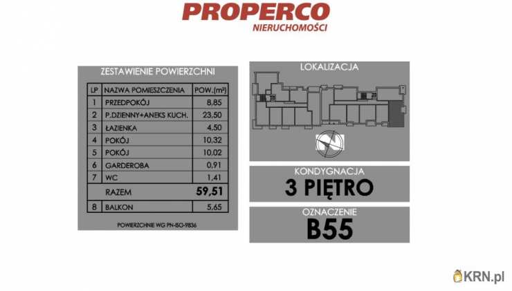 PROPERCO Sp. z o.o. Sp. k. , Mieszkanie  na sprzedaż, Skarżysko-Kamienna, ul. Żeromskiego