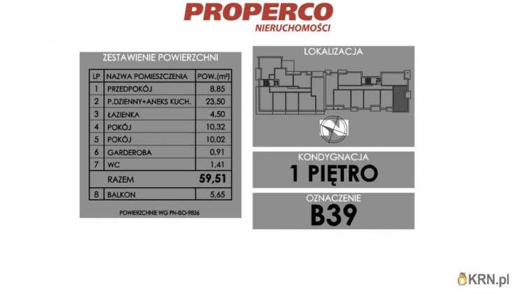 PROPERCO Sp. z o.o. Sp. k. , Mieszkanie  na sprzedaż, Skarżysko-Kamienna, ul. Żeromskiego