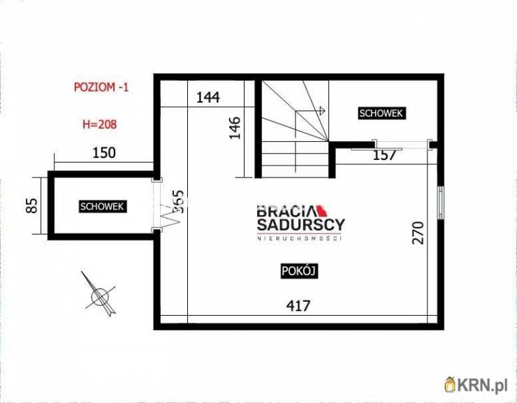 Skawina, ul. J. Kilińskiego, 3 pokojowe, Mieszkanie  na sprzedaż