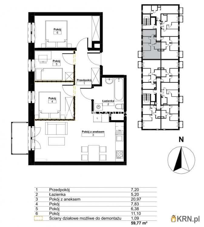 Mieszkanie  na sprzedaż, 4 pokojowe, Kraków, Bieżanów-Prokocim/Złocień, ul. 