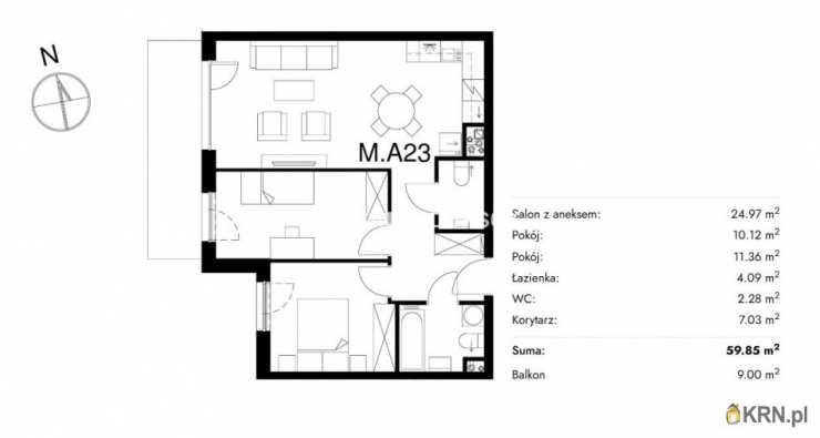 3 pokojowe, Kraków, Prądnik Biały, ul. Stelmachów, Mieszkanie  na sprzedaż