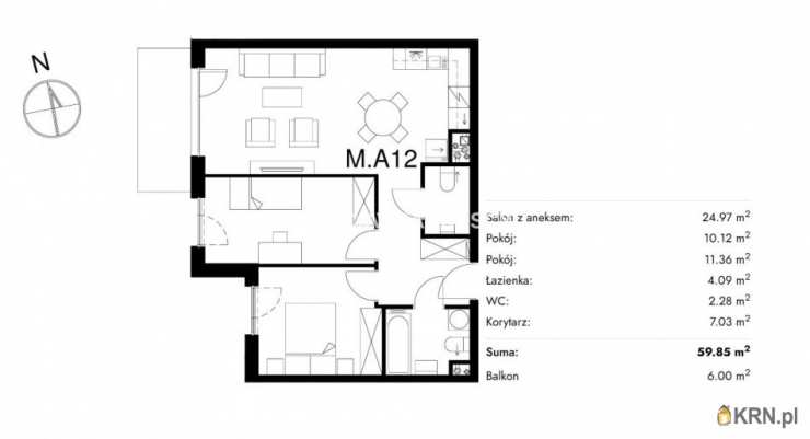 Kraków, Prądnik Biały, ul. Stelmachów, Mieszkanie  na sprzedaż, 3 pokojowe
