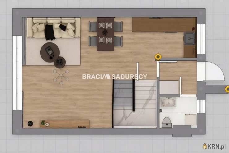 4 pokojowe, Mieszkanie  na sprzedaż, Mników, ul. 