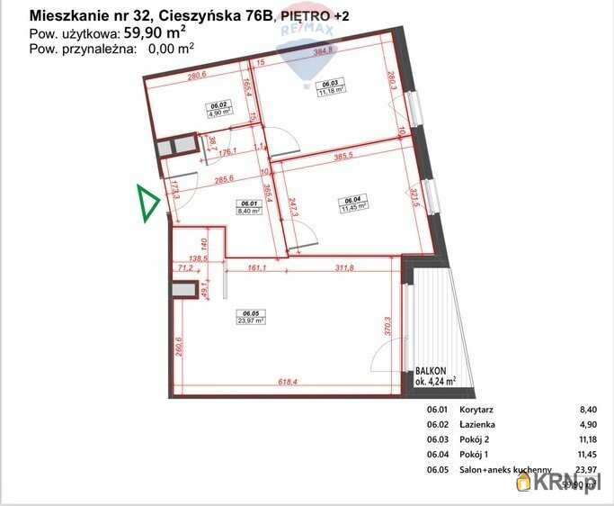 Bielsko-Biała, ul. , Mieszkanie  na sprzedaż, 3 pokojowe