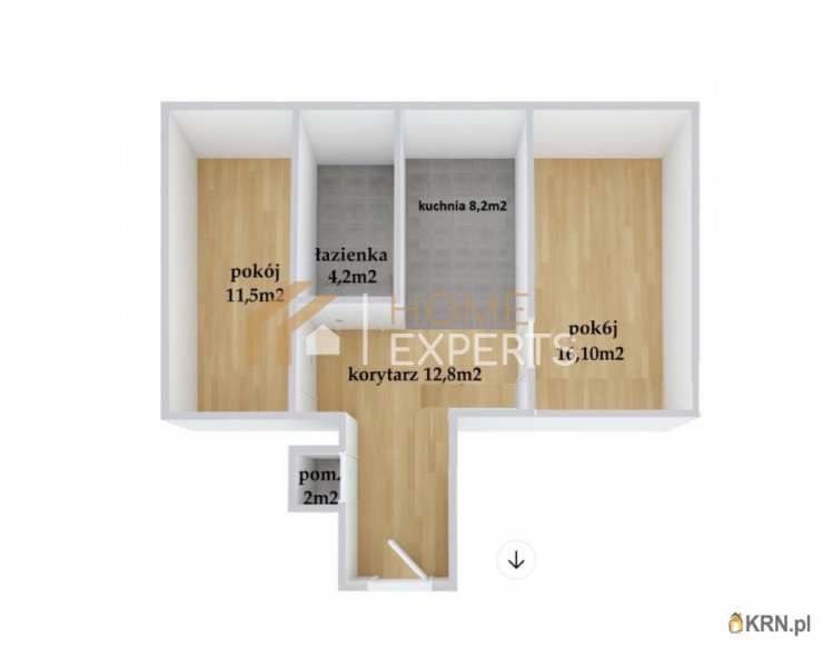 2 pokojowe, Mieszkanie  na sprzedaż, Gdańsk, Brętowo/Niedźwiednik, ul. Leśna Góra