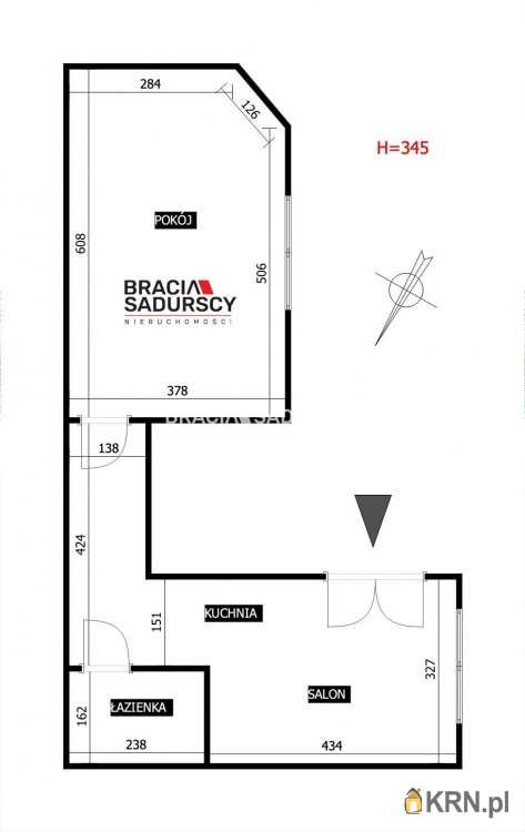 Kraków, Stare Miasto, ul. Kapucyńska, Mieszkanie  do wynajęcia, 2 pokojowe