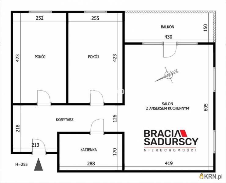 Kraków, Dębniki/Ruczaj, ul. prof. M. Bobrzyńskiego, Mieszkanie  na sprzedaż, 3 pokojowe