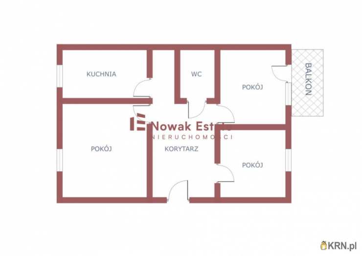 Kraków, Dębniki, ul. Komandosów, 3 pokojowe, Mieszkanie  do wynajęcia