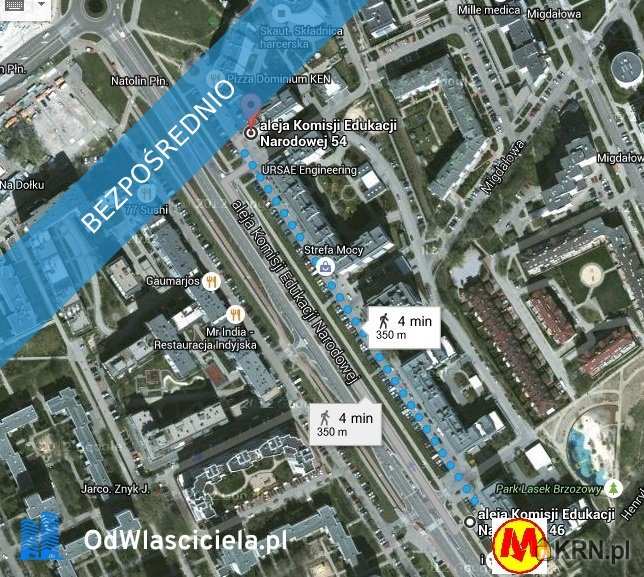 3 pokojowe, Mieszkanie  na sprzedaż, Warszawa, Ursynów, ul. Komisji Edukacji Narodowej