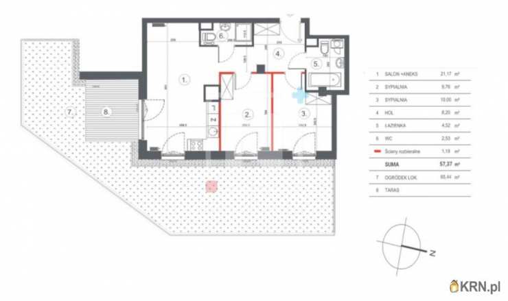 Mieszkanie  na sprzedaż, 3 pokojowe, Warszawa, Wesoła, ul. Zachodu Słońca (Wesoła)