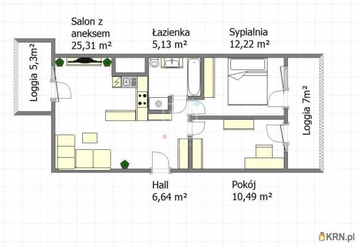 Warszawa, Białołęka, ul. Kaliny, Mieszkanie  na sprzedaż, 3 pokojowe