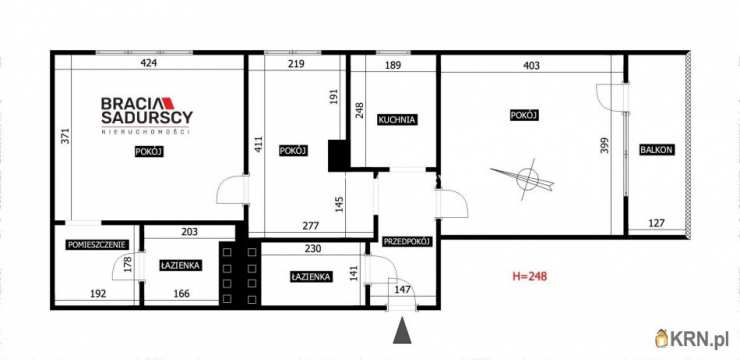 Bracia Sadurscy Oddział BS1 Kapelanka, Mieszkanie  na sprzedaż, Kraków, Bieńczyce, ul. Albertyńskie