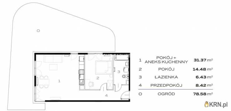 Kraków, Prądnik Biały, ul. 29 Listopada, Mieszkanie  na sprzedaż, 2 pokojowe