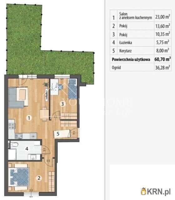 Mieszkanie  na sprzedaż, Smolec, ul. , 3 pokojowe
