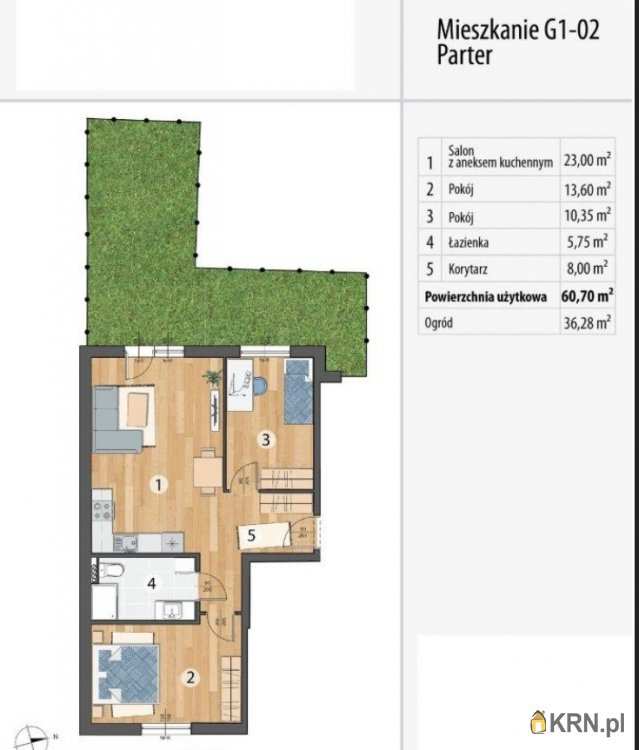 3 pokojowe, Smolec, ul. , Mieszkanie  na sprzedaż