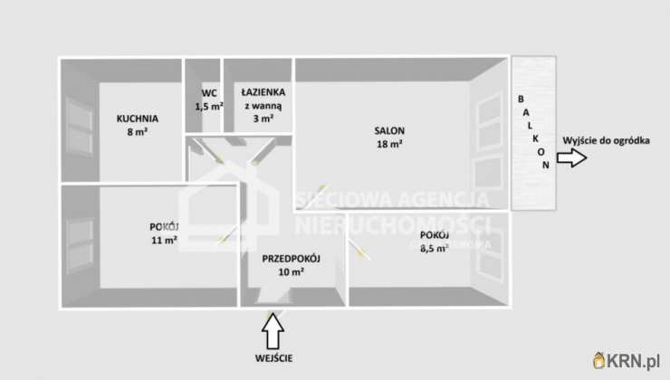 Mieszkanie  na sprzedaż, 3 pokojowe, Gdynia, Obłuże, ul. kpt. A. Ledóchowskiego