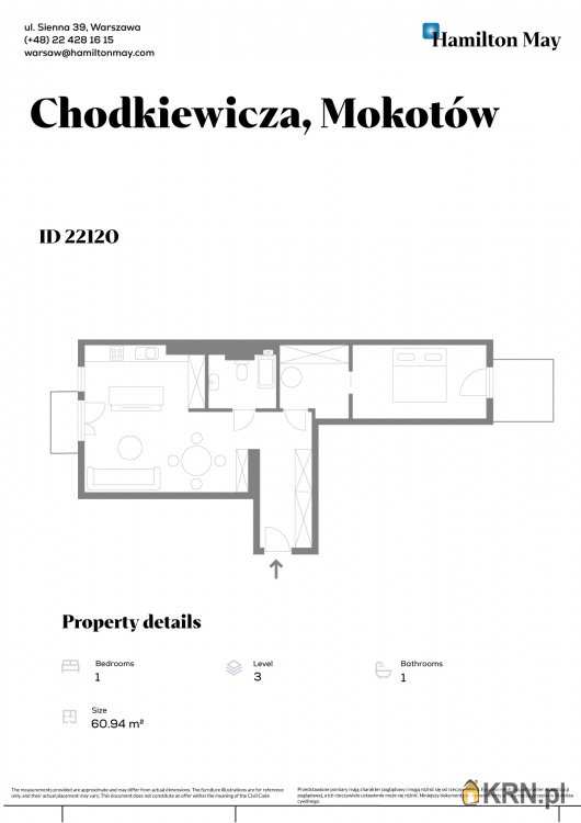 Mieszkanie  na sprzedaż, , Warszawa, ul. 