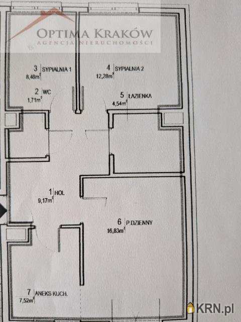 Mieszkanie  na sprzedaż, 3 pokojowe, Kraków, Podgórze/Płaszów, ul. Myśliwska