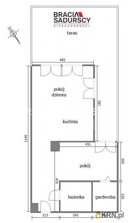Mieszkanie  do wynajęcia, 2 pokojowe, Kraków, Prądnik Czerwony, ul. K. Chałupnika