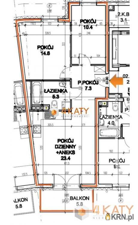 Mieszkanie  na sprzedaż, Łężyca, ul. , 3 pokojowe