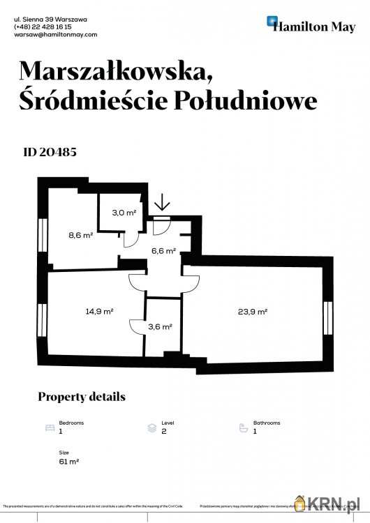 Mieszkanie  do wynajęcia, , Warszawa, ul. 