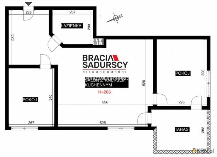 Kraków, Podgórze/Płaszów, ul. Na Zakolu Wisły, Mieszkanie  na sprzedaż, 3 pokojowe