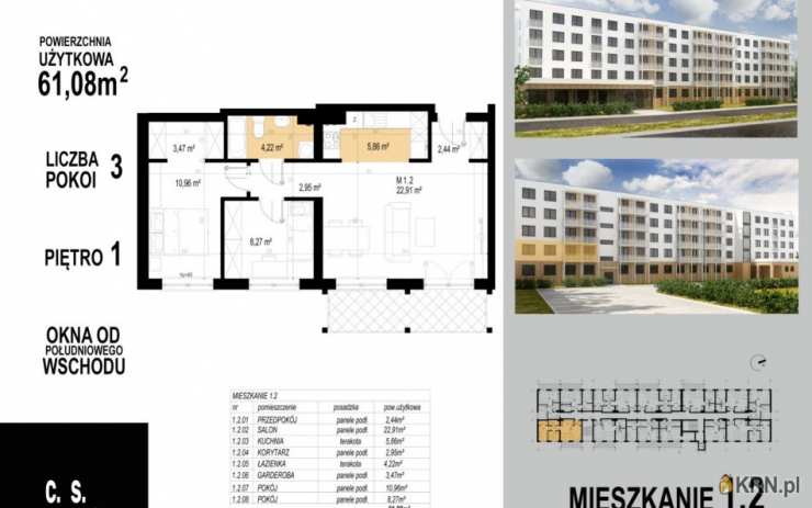 Mieszkanie  na sprzedaż, Głogów, ul. , 3 pokojowe