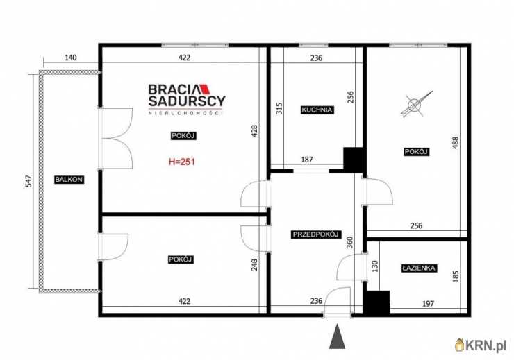 3 pokojowe, Mieszkanie  na sprzedaż, Kraków, Prądnik Biały/Górka Narodowa, ul. Kuźnicy Kołłątajowskiej
