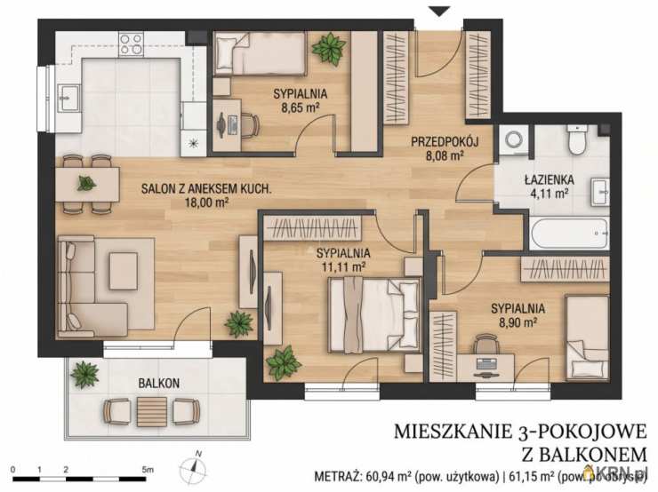 Mieszkanie  na sprzedaż, 4 pokojowe, Gdańsk, Orunia-Św. Wojciech-Lipce/Orunia, ul. Starogardzka