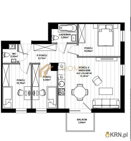 Home Experts, Mieszkanie  na sprzedaż, Gdańsk, Chełm/os. Cztery Pory Roku, ul. Ofiar Grudnia 70