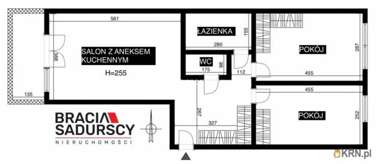 Mieszkanie  na sprzedaż, 3 pokojowe, Kraków, Krowodrza, ul. Składowa