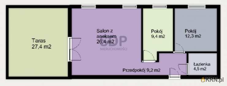 Mieszkanie  na sprzedaż, 3 pokojowe, Wrocław, Fabryczna, ul. Wiejska