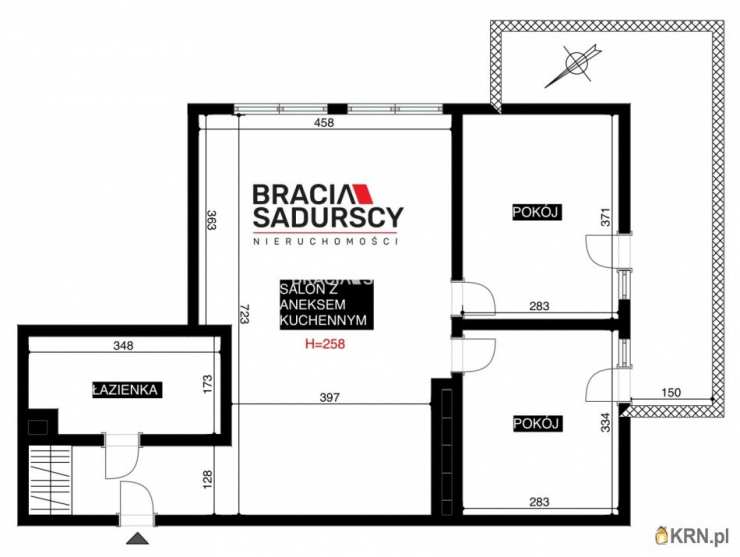 Bracia Sadurscy Oddział BS1 Kapelanka, Mieszkanie  na sprzedaż, Kraków, Podgórze/Przewóz, ul. Koszykarska