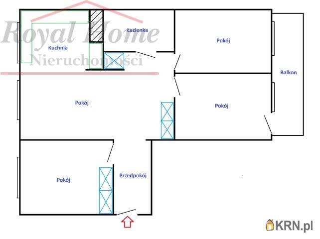 Oleśnica, ul. Klonowa, Mieszkanie  na sprzedaż, 4 pokojowe